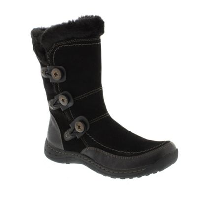 Black 'Caribou' ladies boots